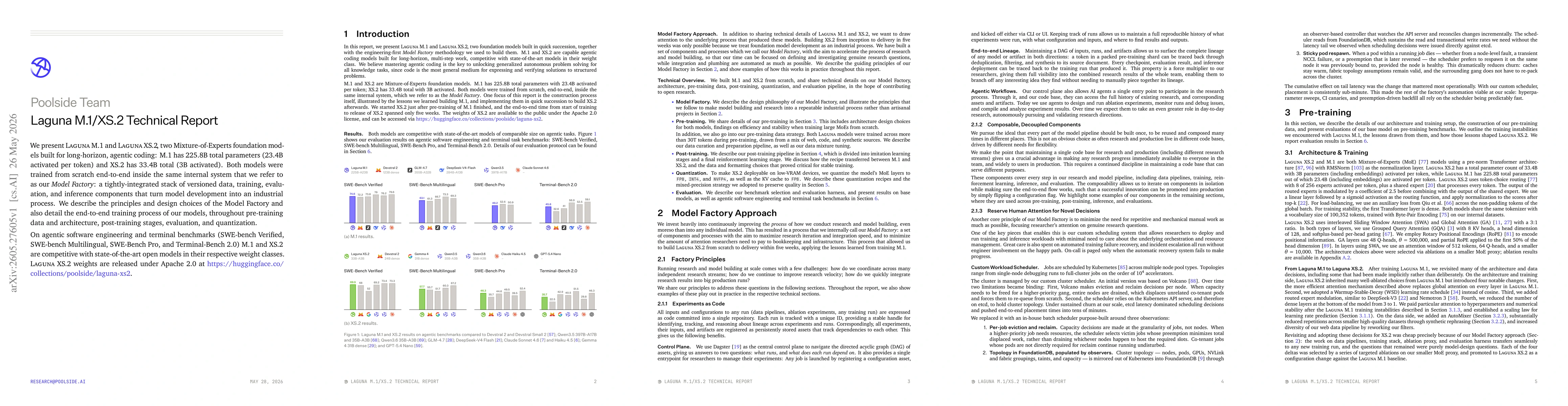 Thumbnail for Laguna M.1/XS.2 Technical Report