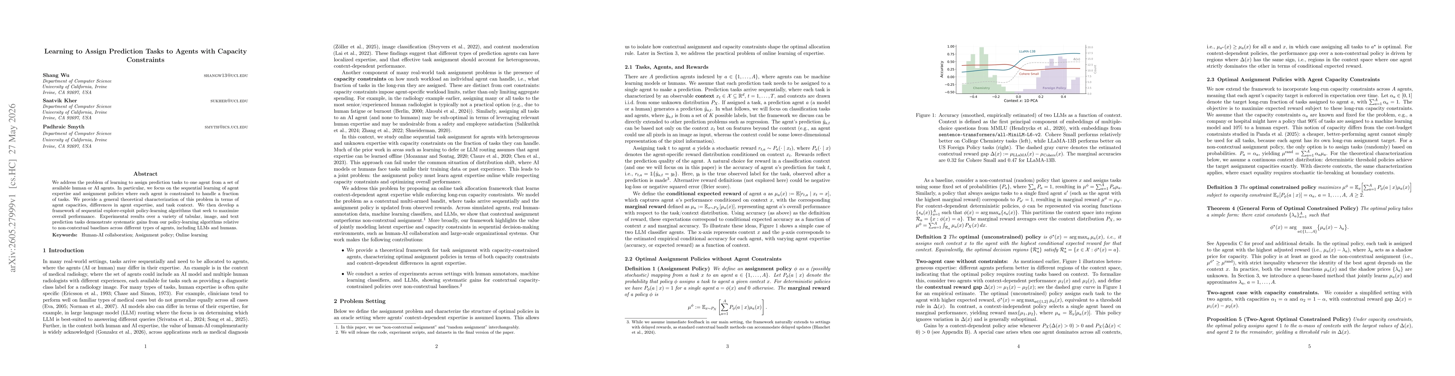 Thumbnail for Learning to Assign Prediction Tasks to Agents with Capacity Constraints
