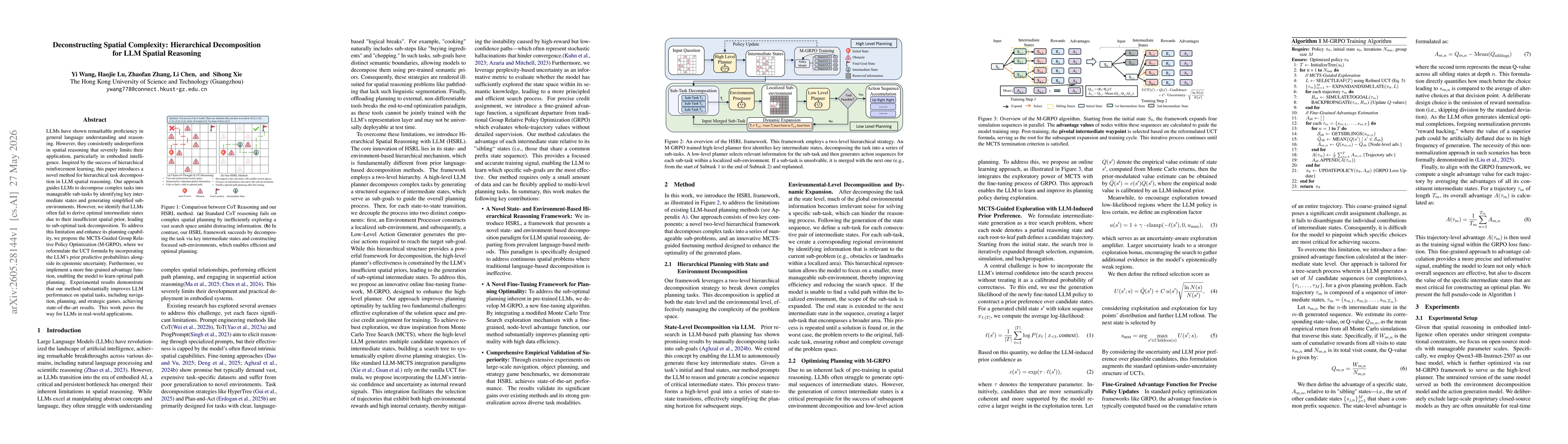 Thumbnail for Deconstructing Spatial Complexity: Hierarchical Decomposition for LLM Spatial Reasoning