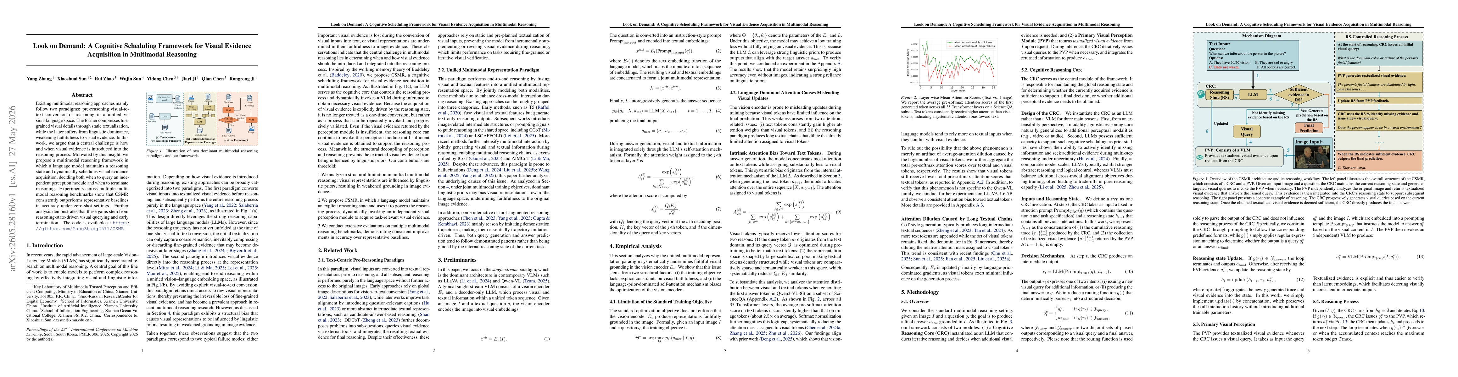 Thumbnail for Look on Demand: A Cognitive Scheduling Framework for Visual Evidence Acquisition in Multimodal Reasoning