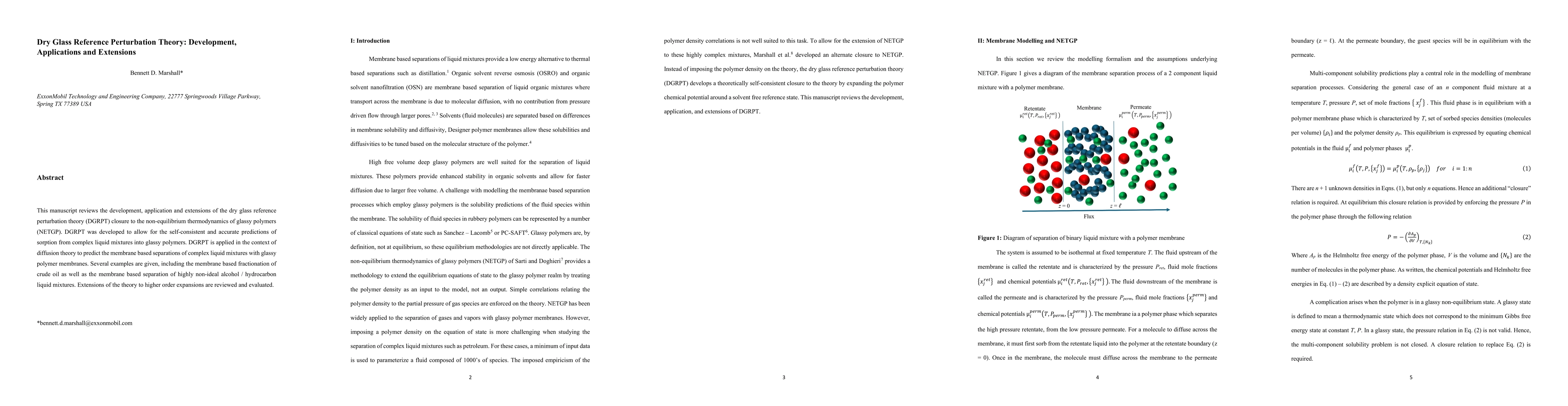 Thumbnail for Dry Glass Reference Perturbation Theory: Development, Applications and Extensions