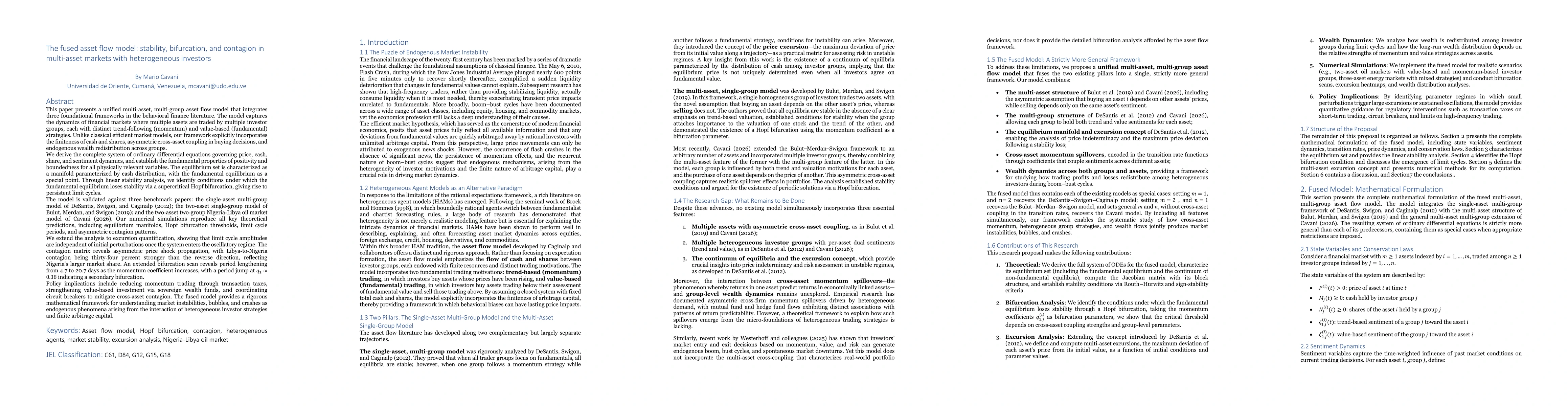 Thumbnail for The fused asset flow model: stability, bifurcation, and contagion in multi-asset markets with heterogeneous investors