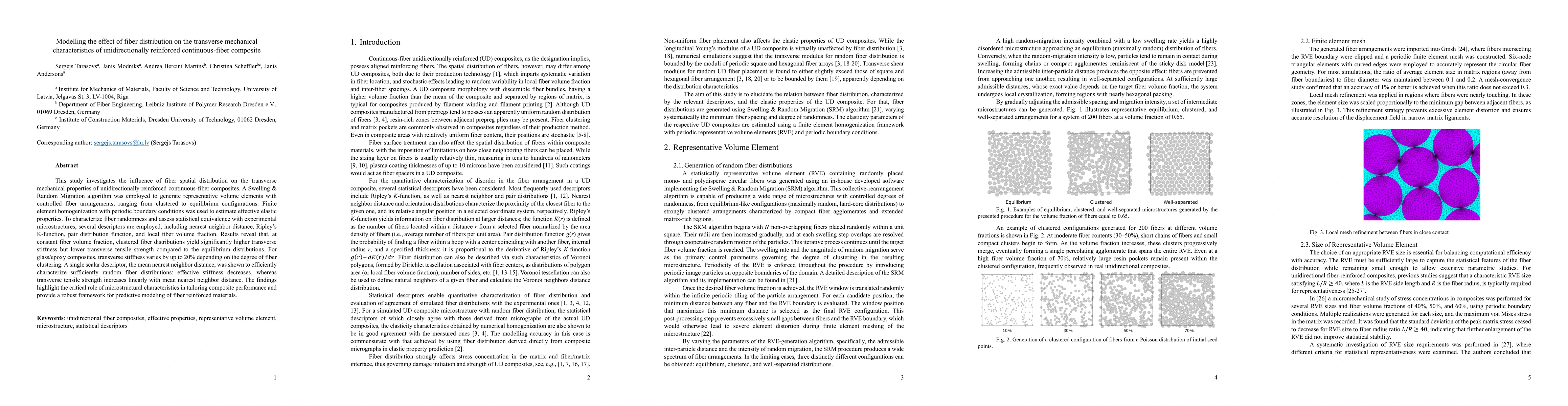 Thumbnail for Modelling the effect of fiber distribution on the transverse mechanical characteristics of unidirectionally reinforced continuous-fiber composite