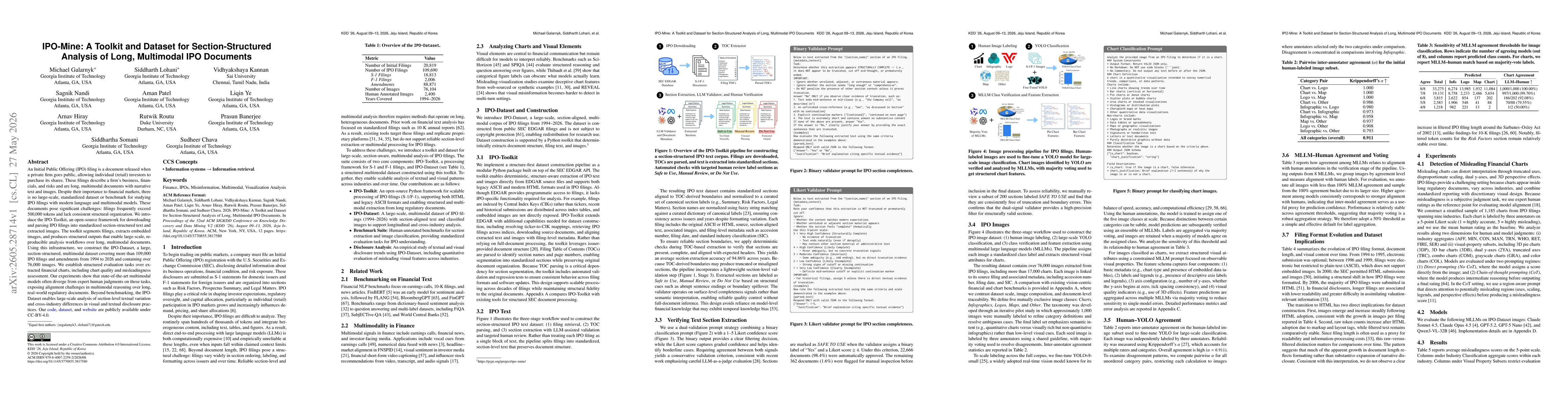 Thumbnail for IPO-Mine: A Toolkit and Dataset for Section-Structured Analysis of Long, Multimodal IPO Documents