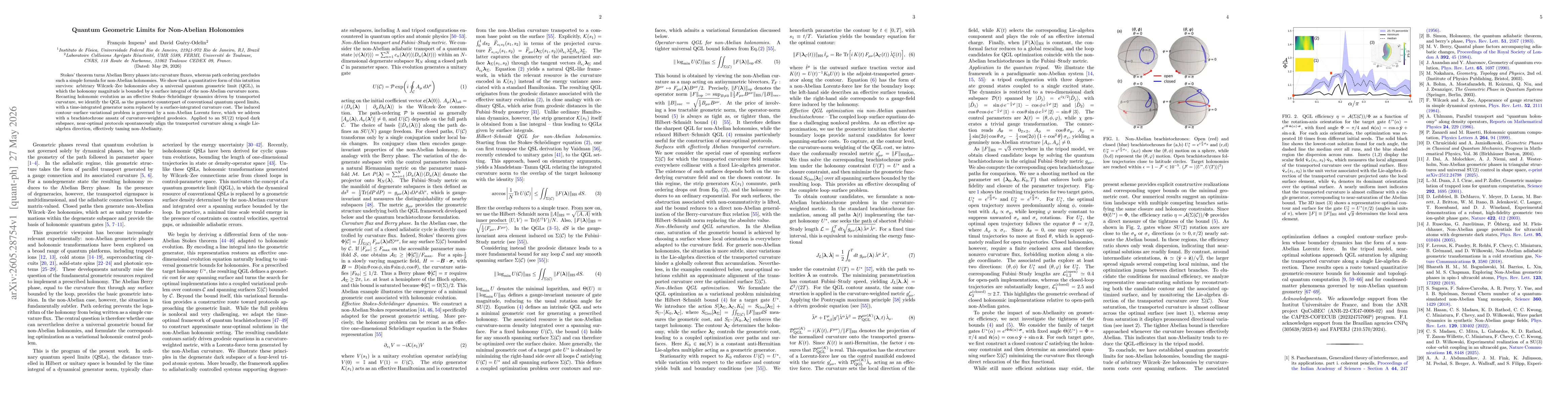 Thumbnail for Quantum Geometric Limits for Non-Abelian Holonomies