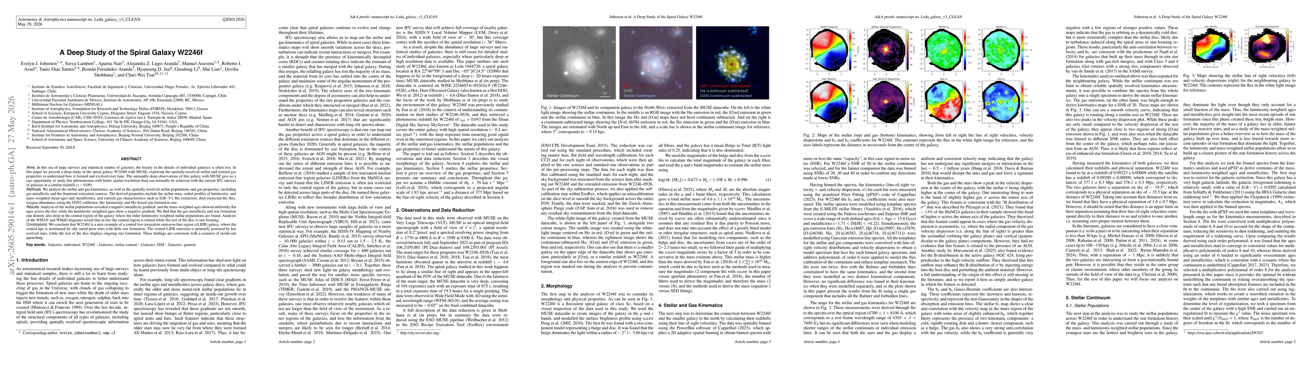 Thumbnail for A Deep Study of the Spiral Galaxy W2246f