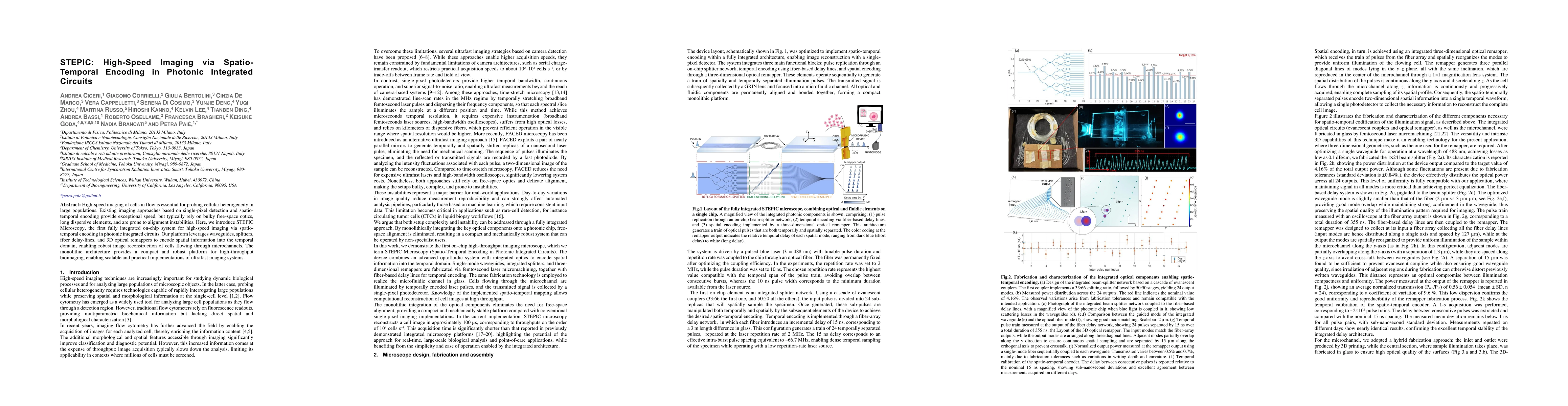 Thumbnail for STEPIC: High-Speed Imaging via Spatio-Temporal Encoding in Photonic Integrated Circuits