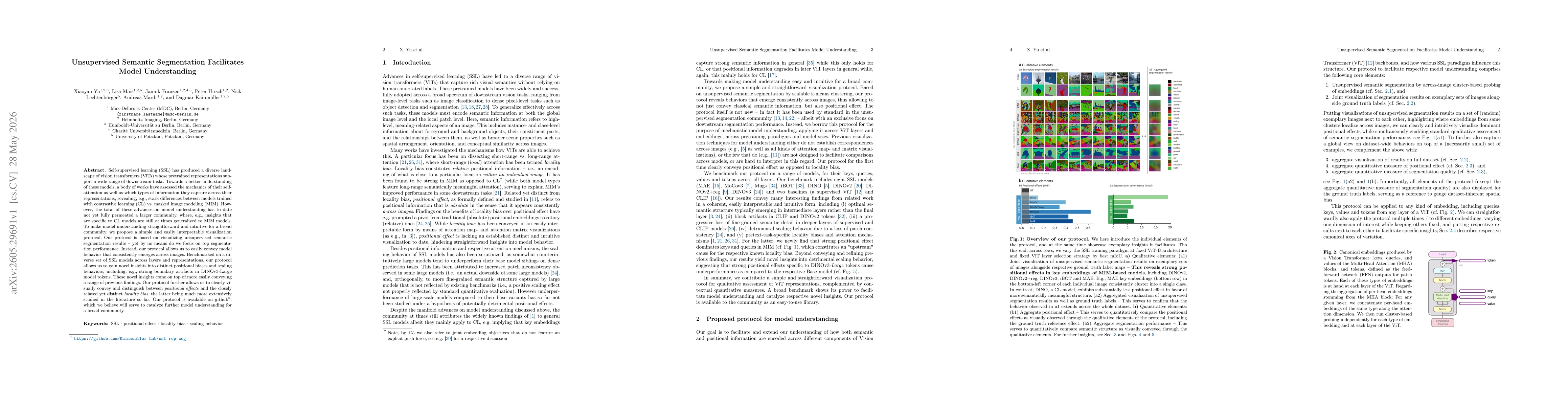 Thumbnail for Unsupervised Semantic Segmentation Facilitates Model Understanding