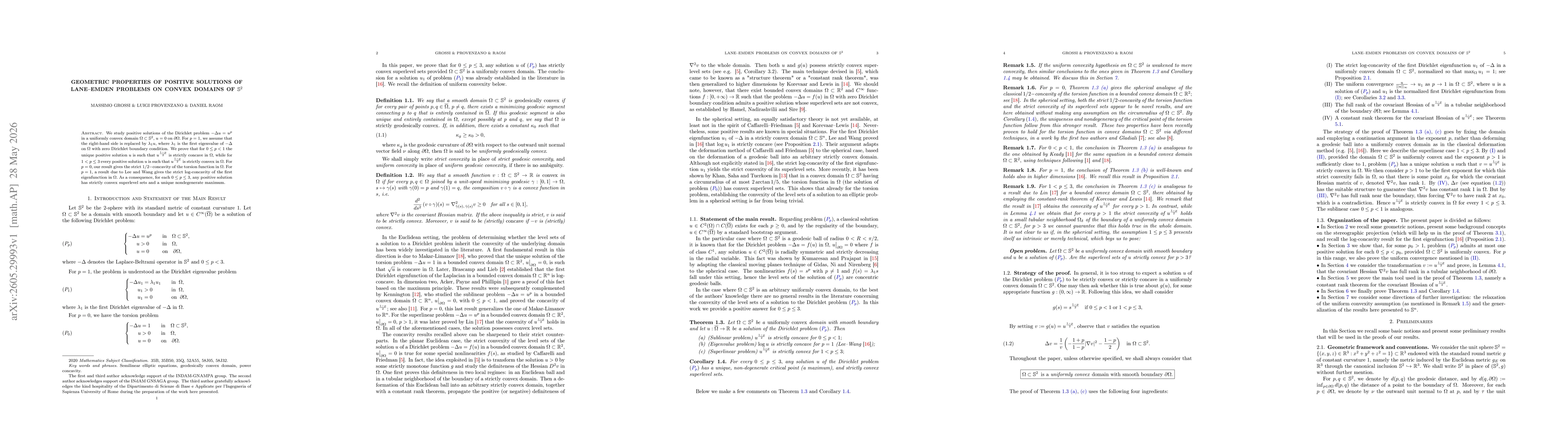 Thumbnail for Lane-Emden Problems on Convex Domains of $\mathbb S^2$