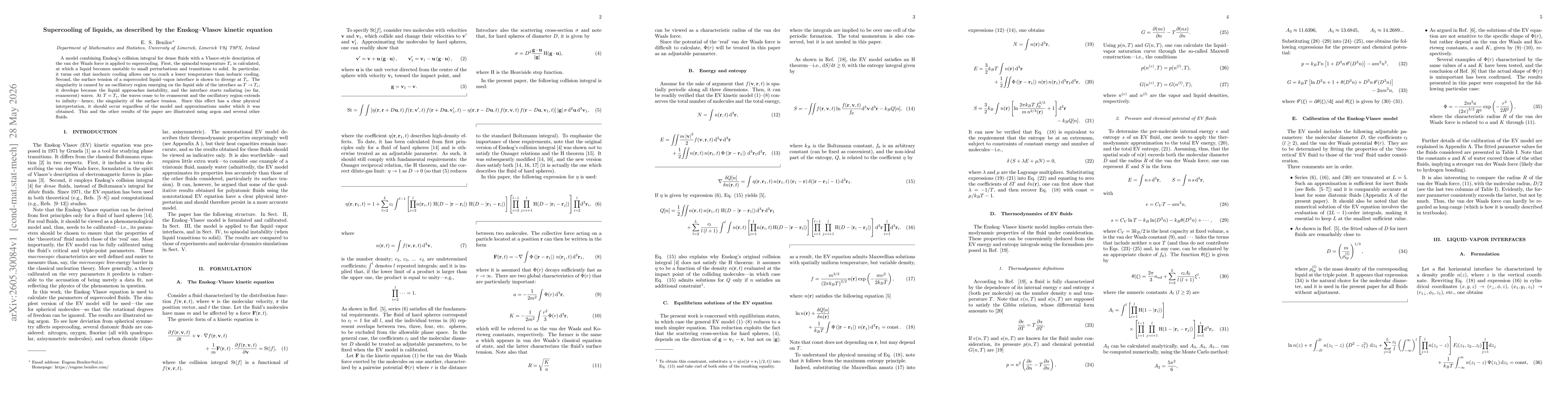 Thumbnail for Supercooling of liquids, as described by the Enskog-Vlasov kinetic equation
