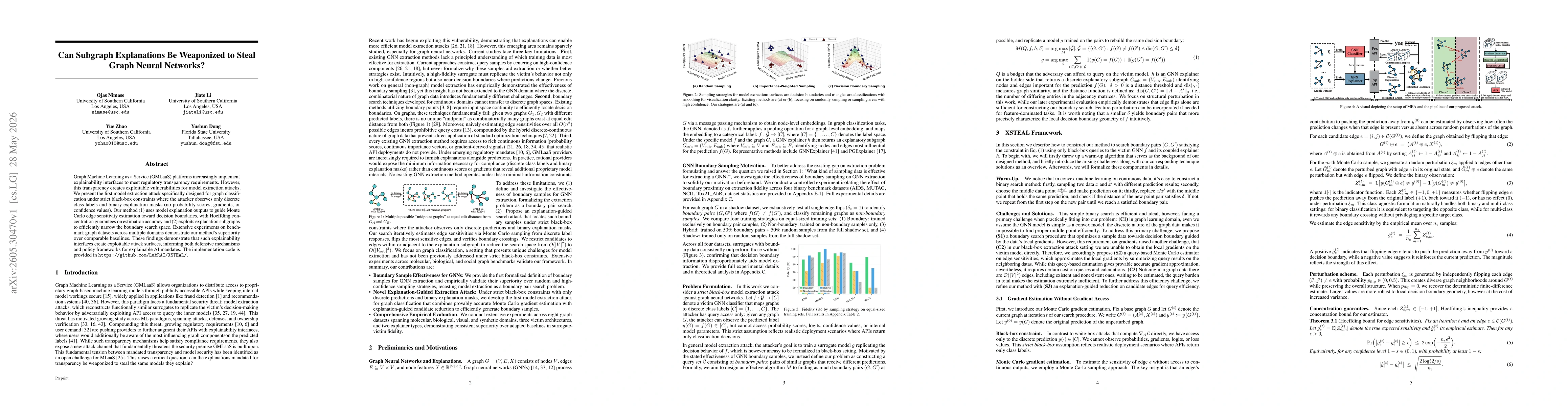 Thumbnail for Can Subgraph Explanations Be Weaponized to Steal Graph Neural Networks?