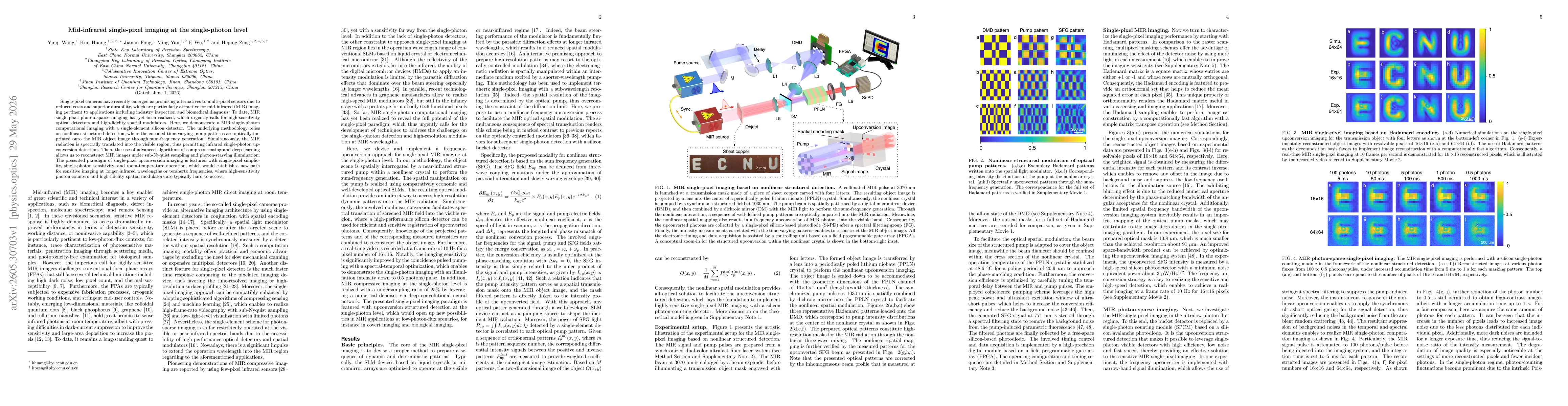 Thumbnail for Mid-infrared single-pixel imaging at the single-photon level