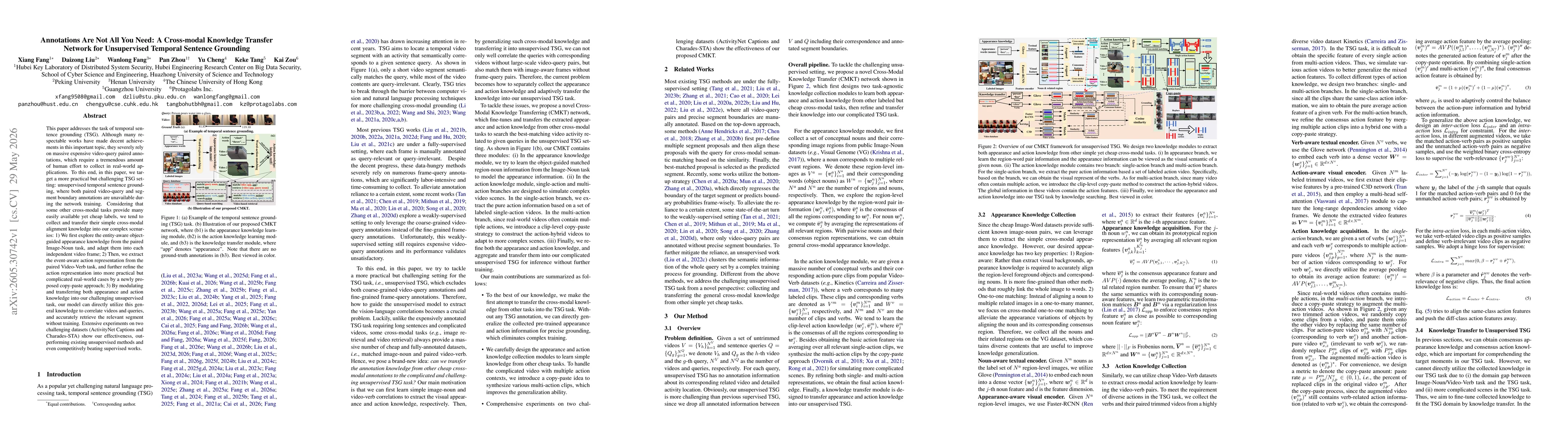Thumbnail for Annotations Are Not All You Need: A Cross-modal Knowledge Transfer Network for Unsupervised Temporal Sentence Grounding