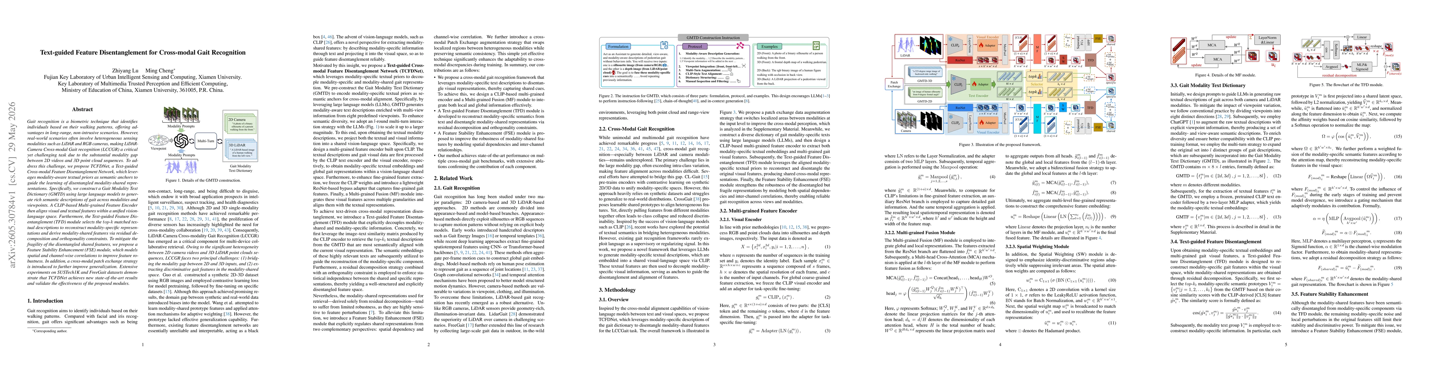Thumbnail for Text-guided Feature Disentanglement for Cross-modal Gait Recognition