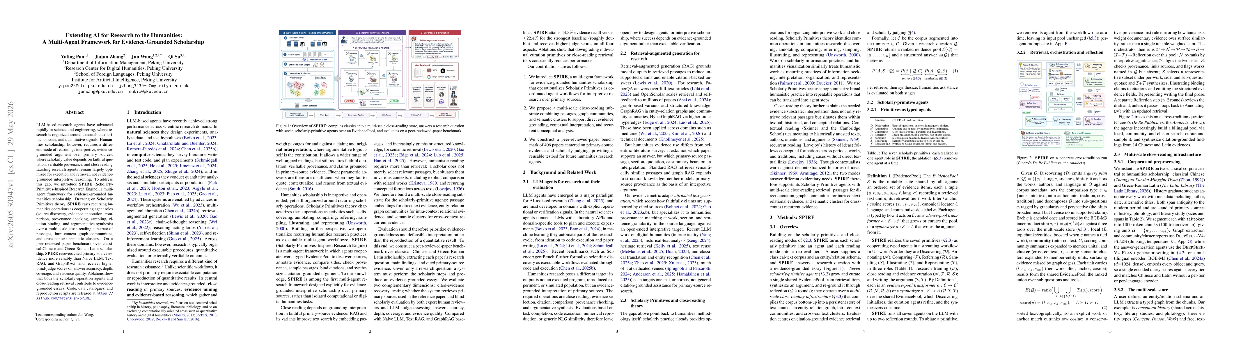 Thumbnail for Extending AI for Research to the Humanities: A Multi-Agent Framework for Evidence-Grounded Scholarship