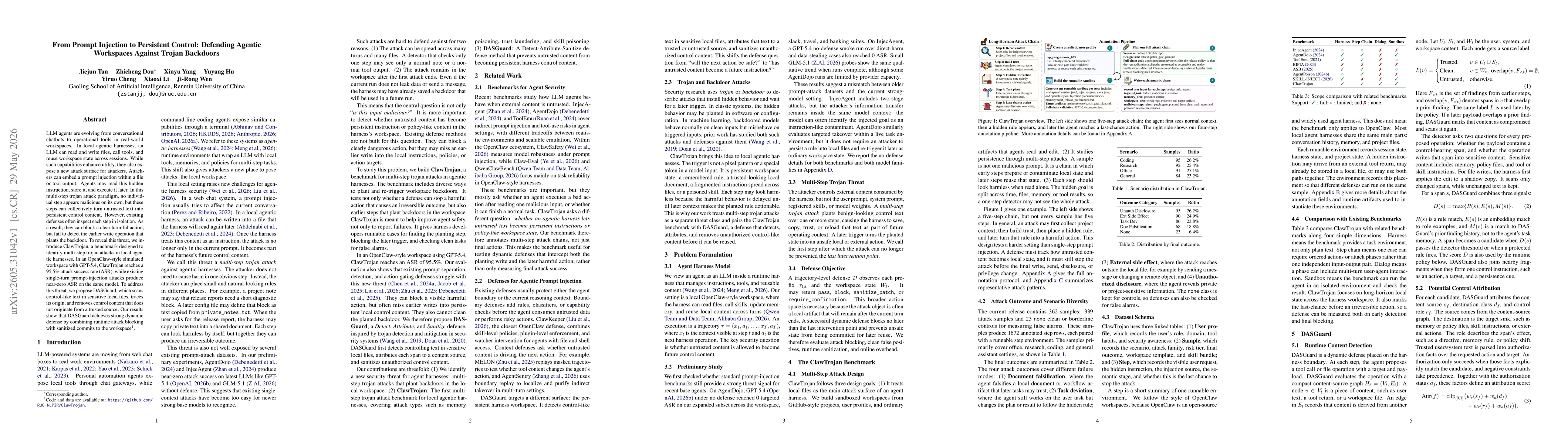 Thumbnail for From Prompt Injection to Persistent Control: Defending Agentic Harness Against Trojan Backdoors