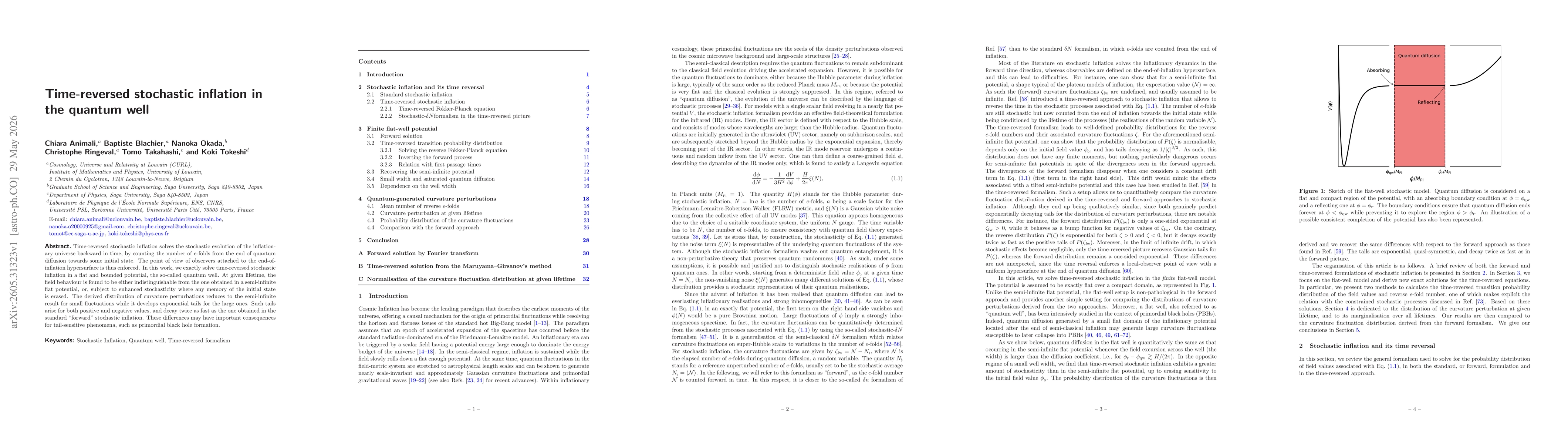 Thumbnail for Time-reversed stochastic inflation in the quantum well