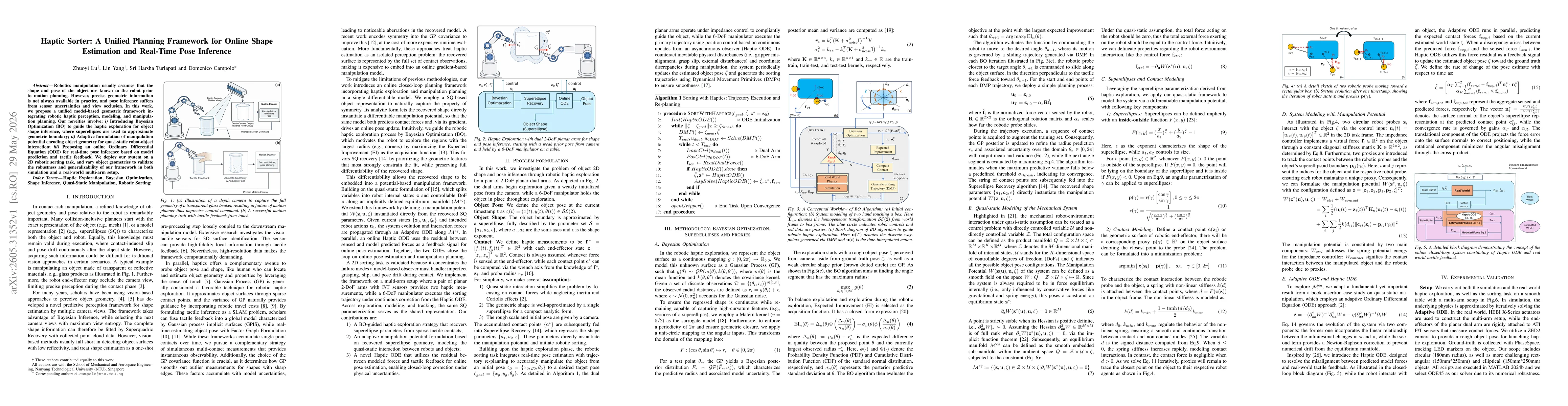 Thumbnail for Haptic Sorter: A Unified Planning Framework for Online Shape Estimation and Real-Time Pose Inference