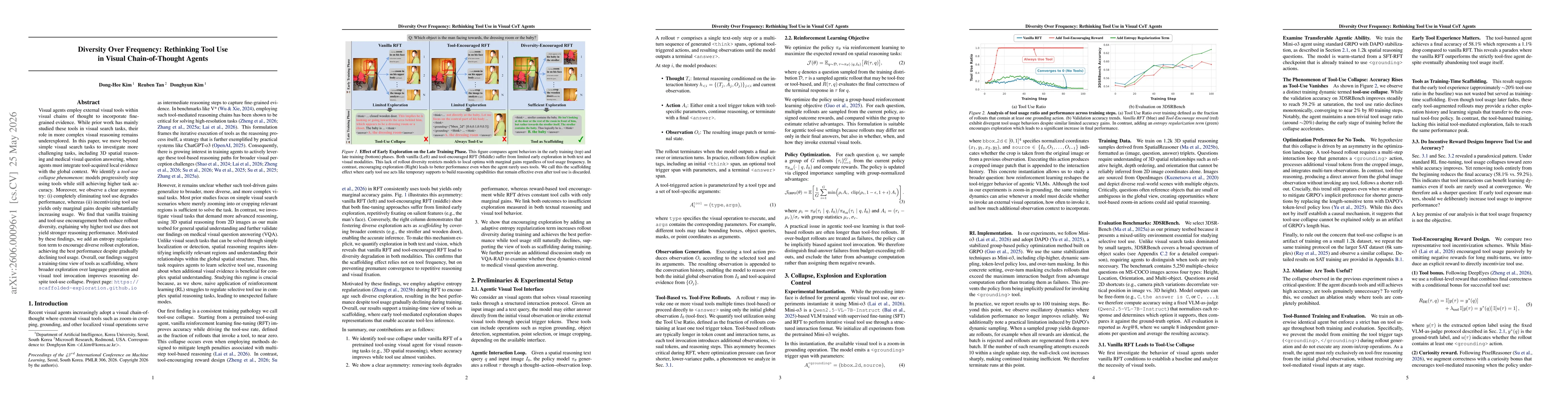 Thumbnail for Diversity Over Frequency: Rethinking Tool Use in Visual Chain-of-Thought Agents