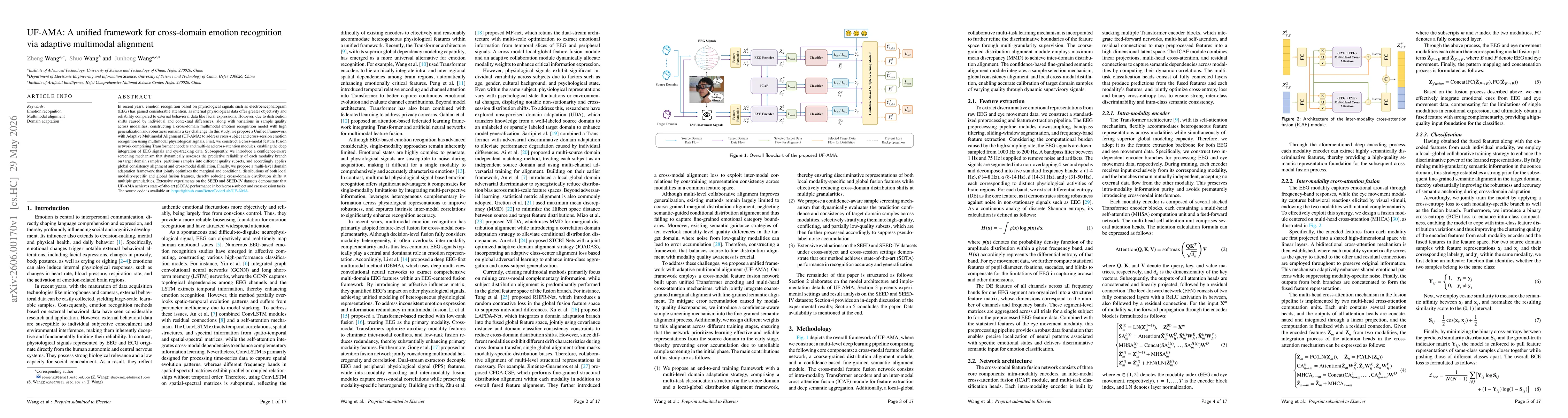 Thumbnail for UF-AMA: A unified framework for cross-domain emotion recognition via adaptive multimodal alignment