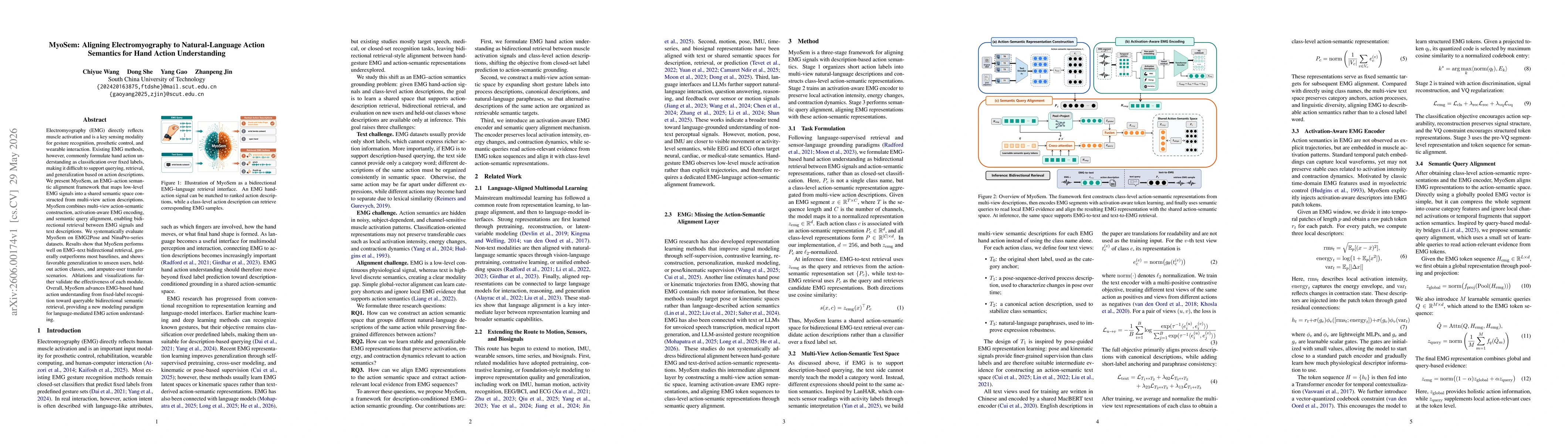 Thumbnail for MyoSem: Aligning Electromyography to Natural-Language Action Semantics for Hand Action Understanding