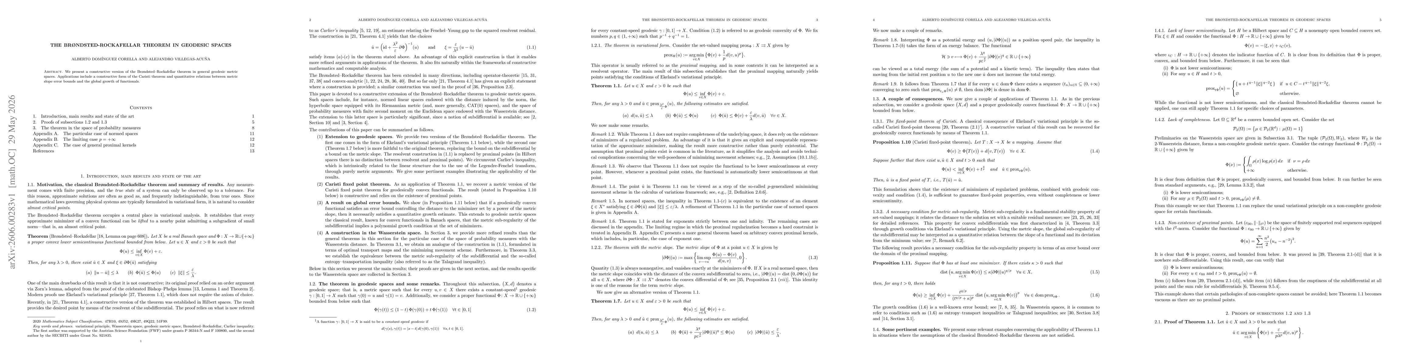 Thumbnail for The Brøndsted-Rockafellar theorem in geodesic spaces
