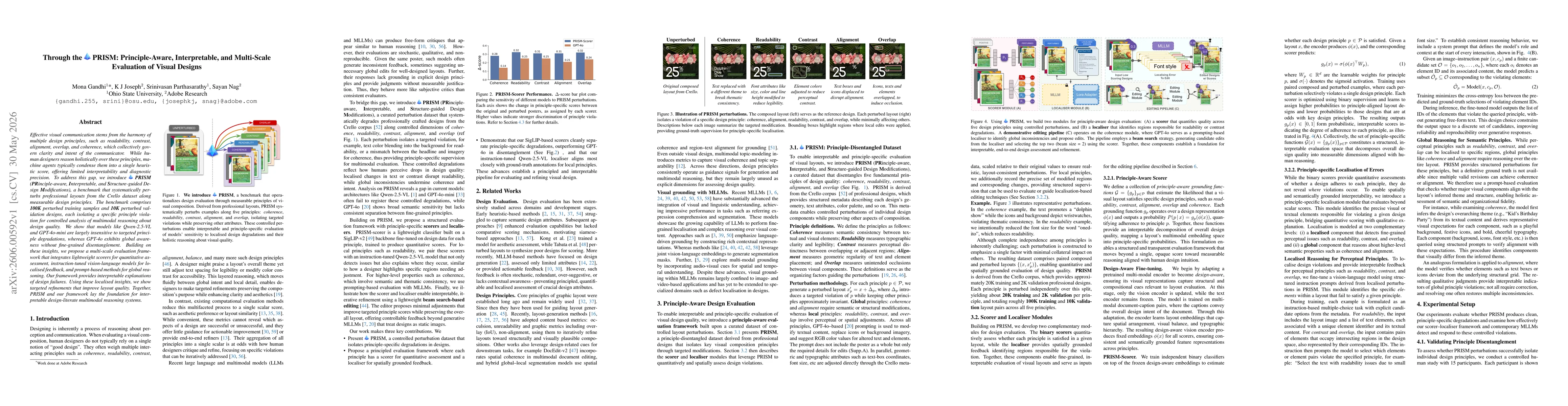 Thumbnail for Through the PRISM: Principle-Aware, Interpretable, and Multi-Scale Evaluation of Visual Designs