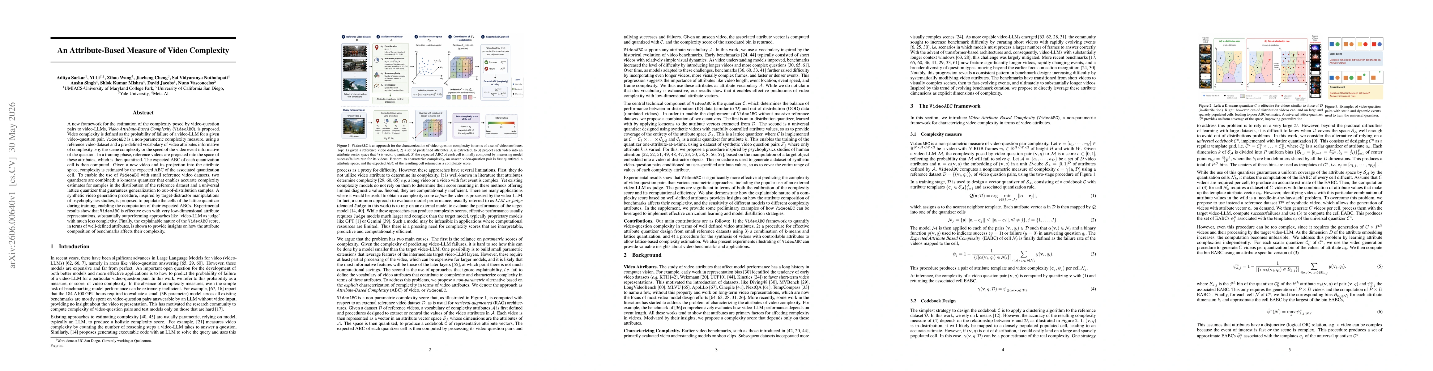 Thumbnail for An Attribute-Based Measure of Video Complexity