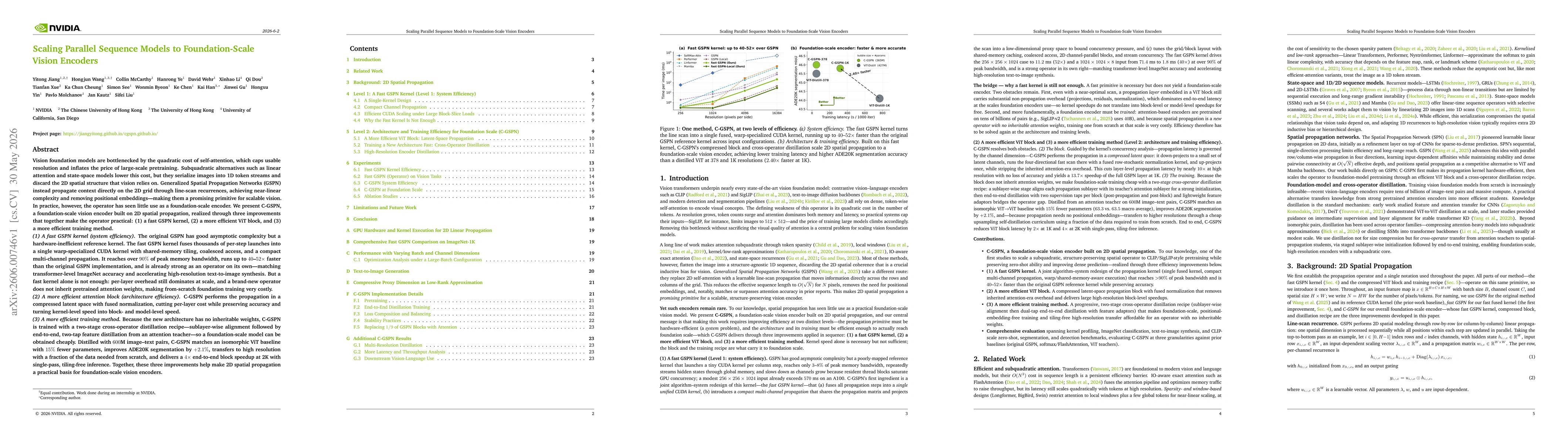 Thumbnail for Scaling Parallel Sequence Models to Foundation-Scale Vision Encoders