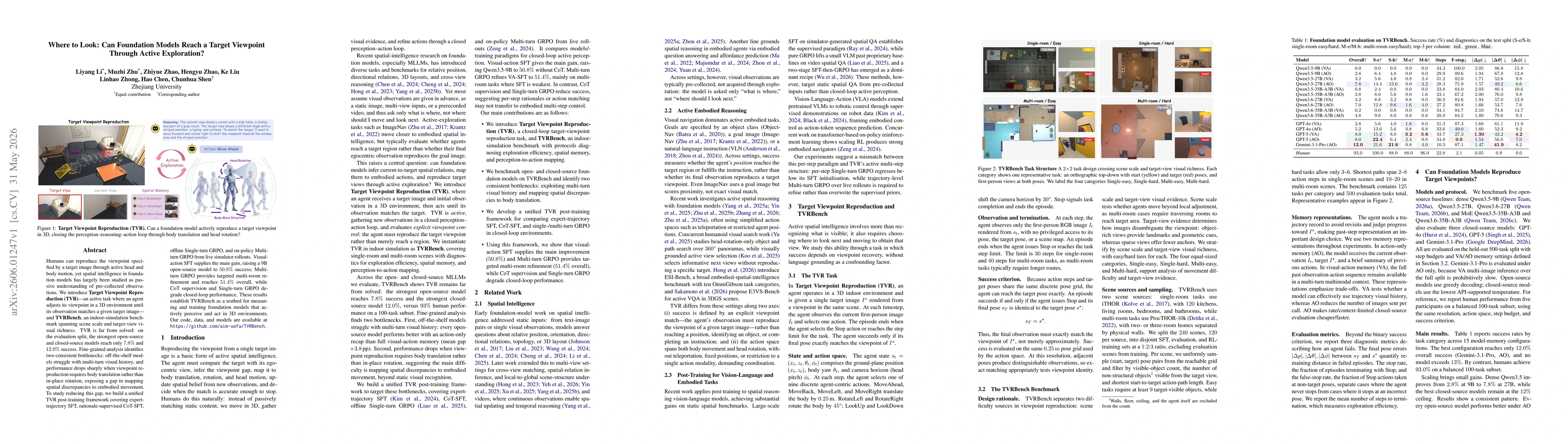 Thumbnail for Where to Look: Can Foundation Models Reach a Target Viewpoint Through Active Exploration?