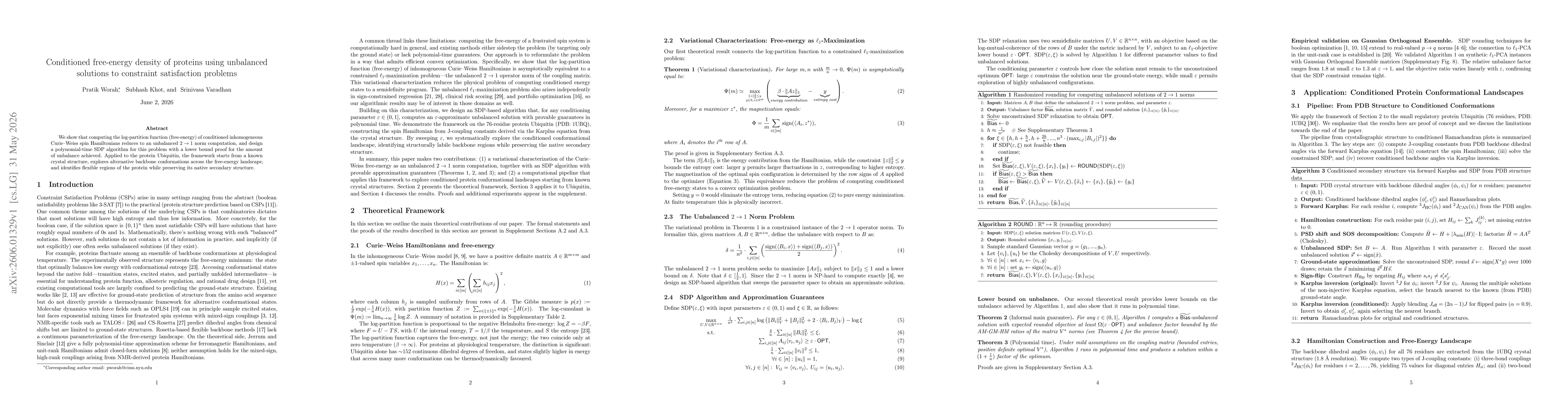 Thumbnail for Conditioned free-energy density of proteins using unbalanced solutions to constraint satisfaction problems