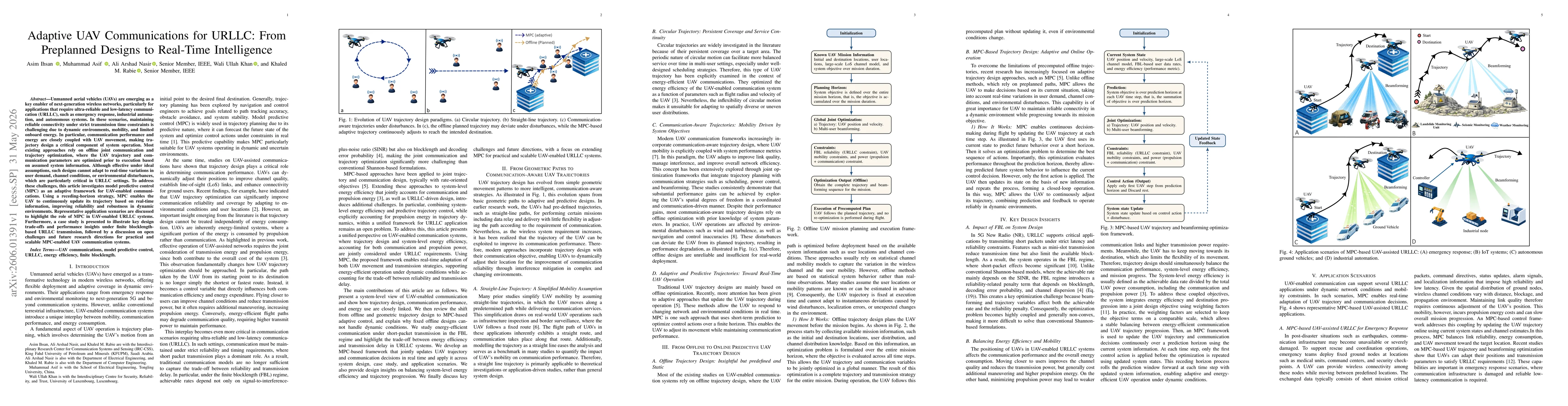 Thumbnail for Adaptive UAV Communications for URLLC: From Preplanned Designs to Real-Time Intelligence