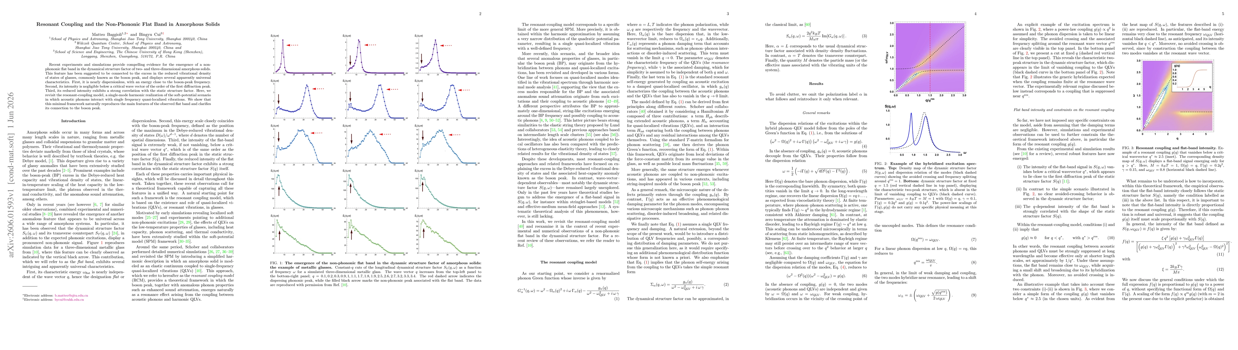 Thumbnail for Resonant Coupling and the Non-Phononic Flat Band in Amorphous Solids