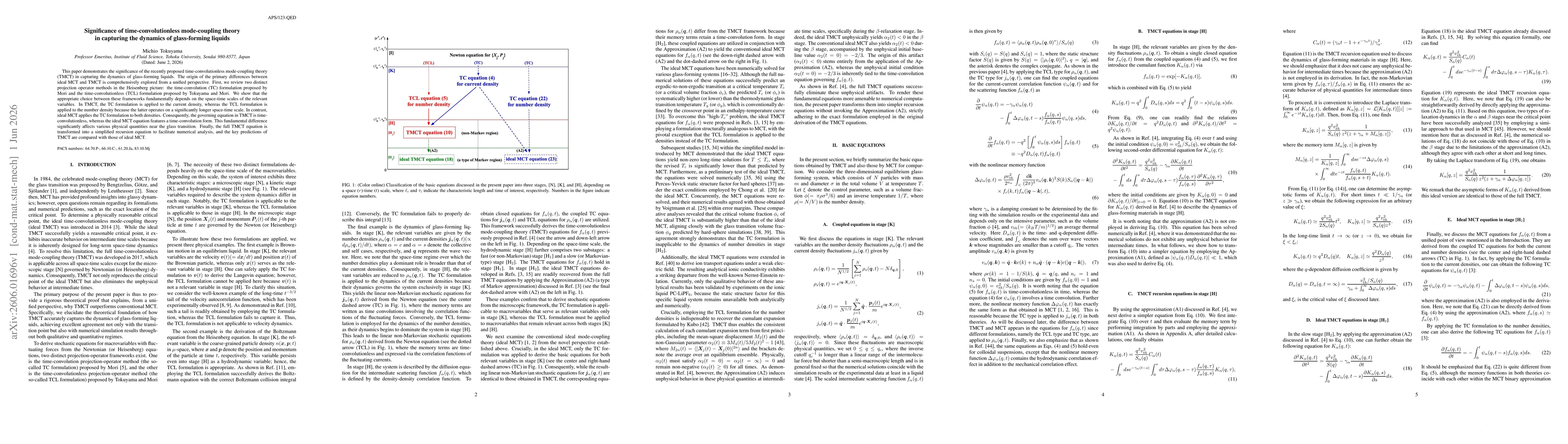 Thumbnail for Significance of time-convolutionless mode-coupling theory in capturing the dynamics of glass-forming liquids
