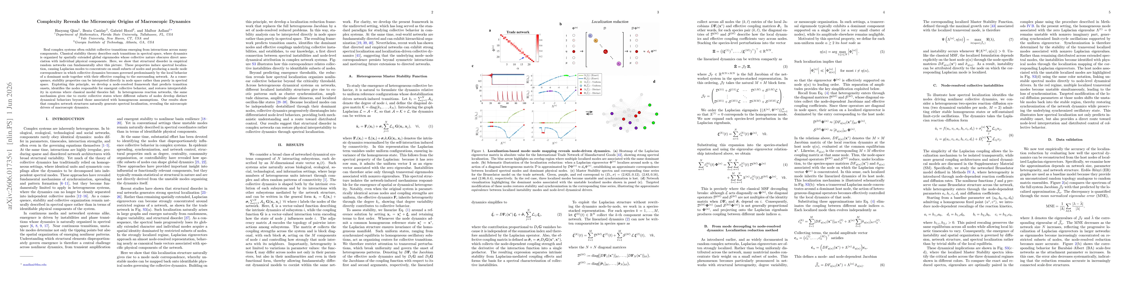 Thumbnail for Complexity Reveals the Microscopic Origins of Macroscopic Dynamics