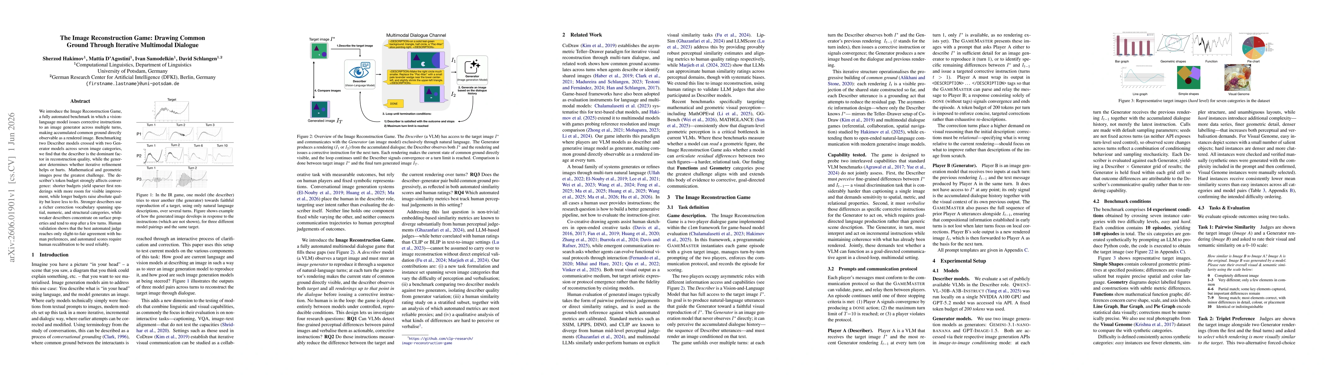 Thumbnail for The Image Reconstruction Game: Drawing Common Ground Through Iterative Multimodal Dialogue
