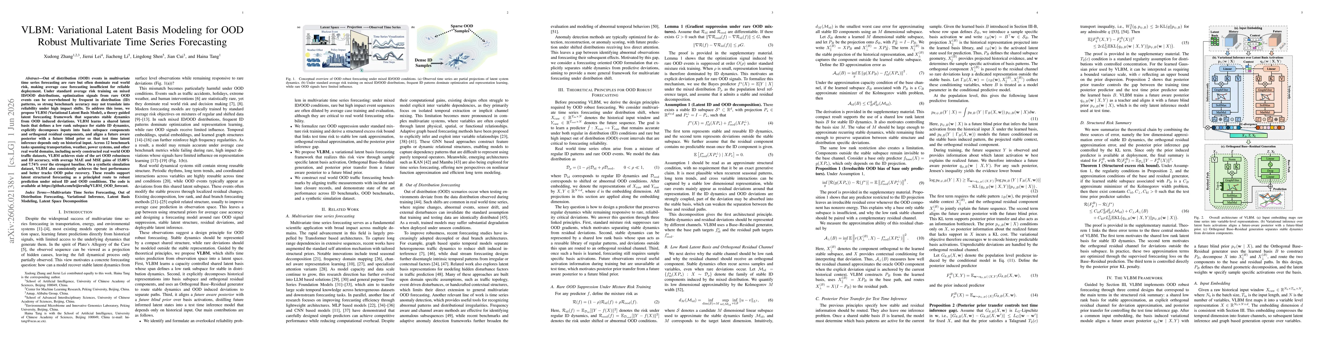 Thumbnail for VLBM: Variational Latent Basis Modeling for OOD Robust Multivariate Time Series Forecasting