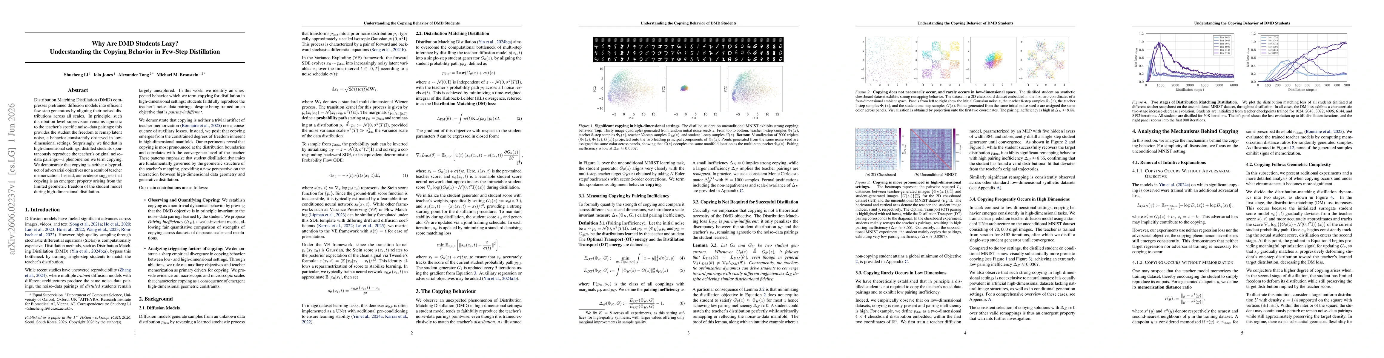 Thumbnail for Why Are DMD Students Lazy? Understanding the Copying Behavior in Few-Step Distillation
