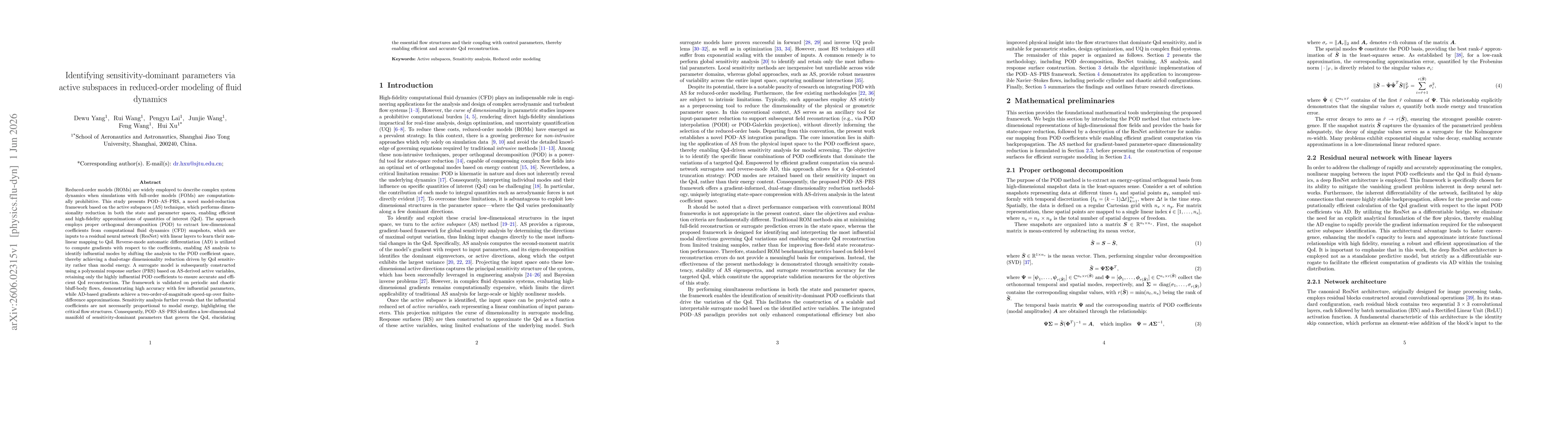 Thumbnail for Identifying sensitivity-dominant parameters via active subspaces in reduced-order modeling of fluid dynamics