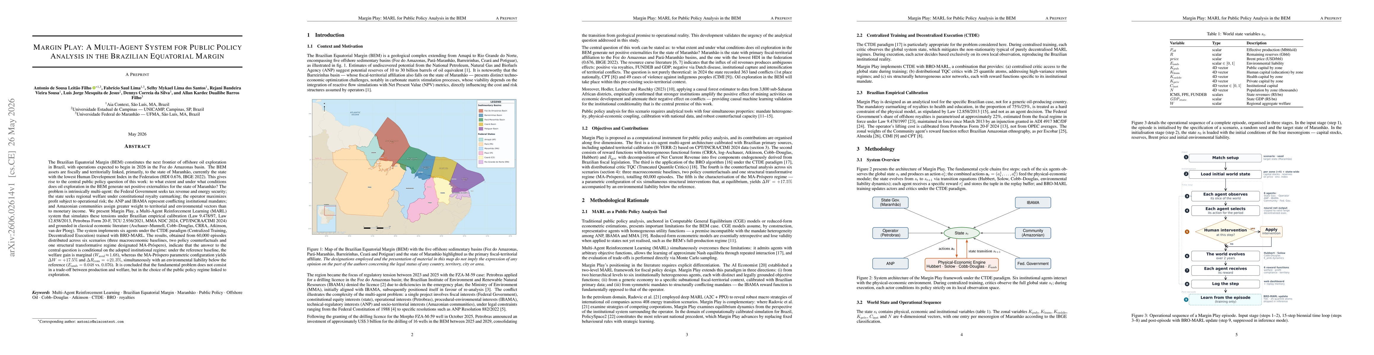 Thumbnail for Margin Play: A Multi-Agent System For Public Policy Analysis In The Brazilian Equatorial Margin