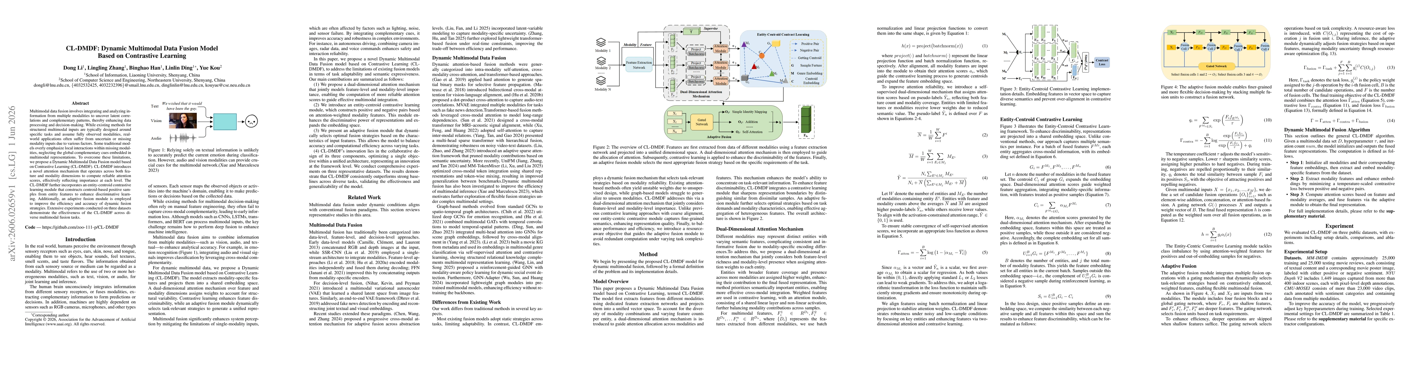 Thumbnail for CL-DMDF:Dynamic Multimodal Data Fusion Model Based on Contrastive Learning
