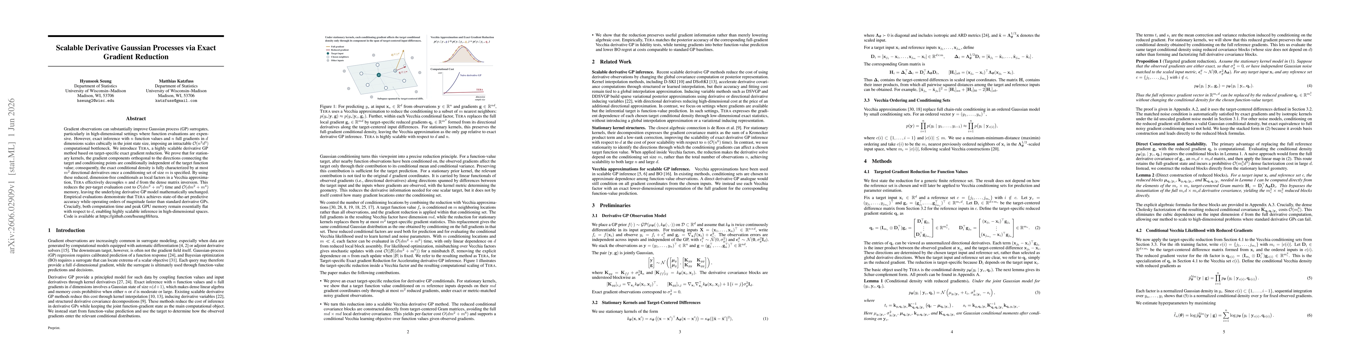 Thumbnail for Scalable Derivative Gaussian Processes via Exact Gradient Reduction