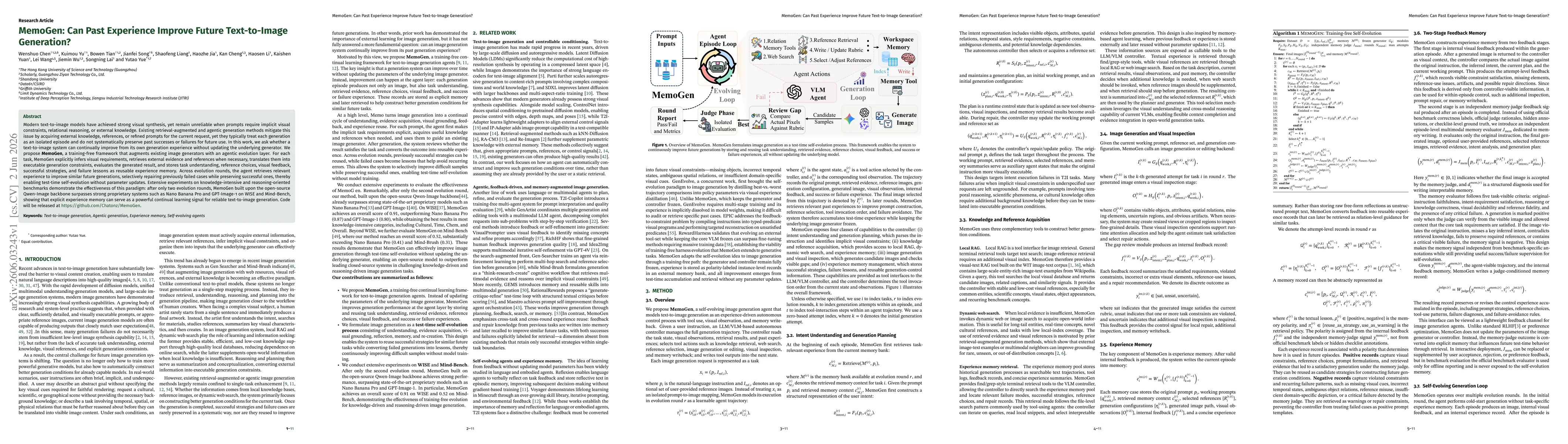 Thumbnail for MemoGen: Can Past Experience Improve Future Text-to-Image Generation?