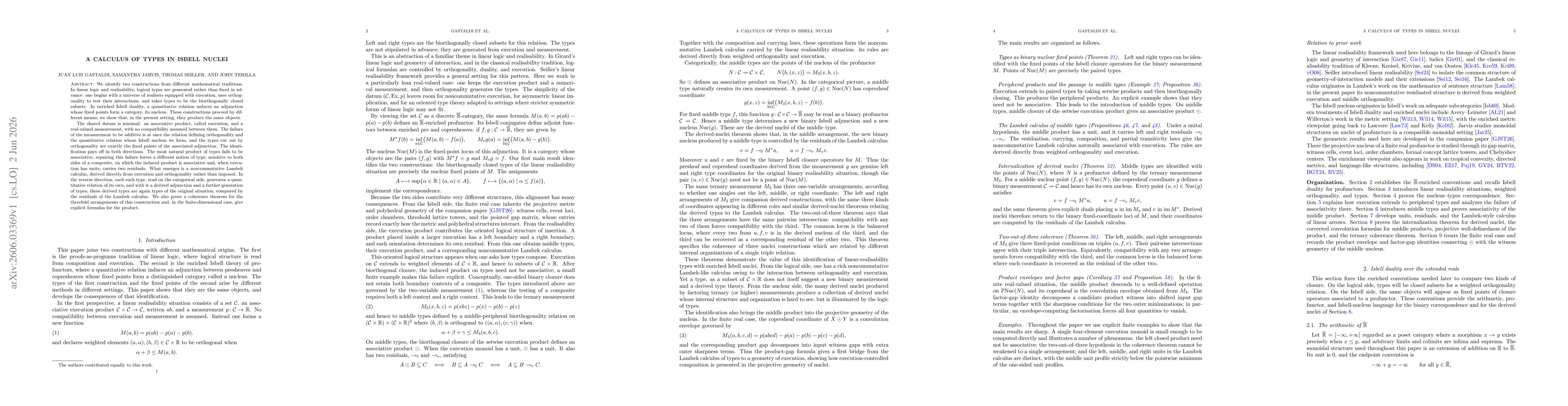 Thumbnail for A calculus of types in Isbell nuclei