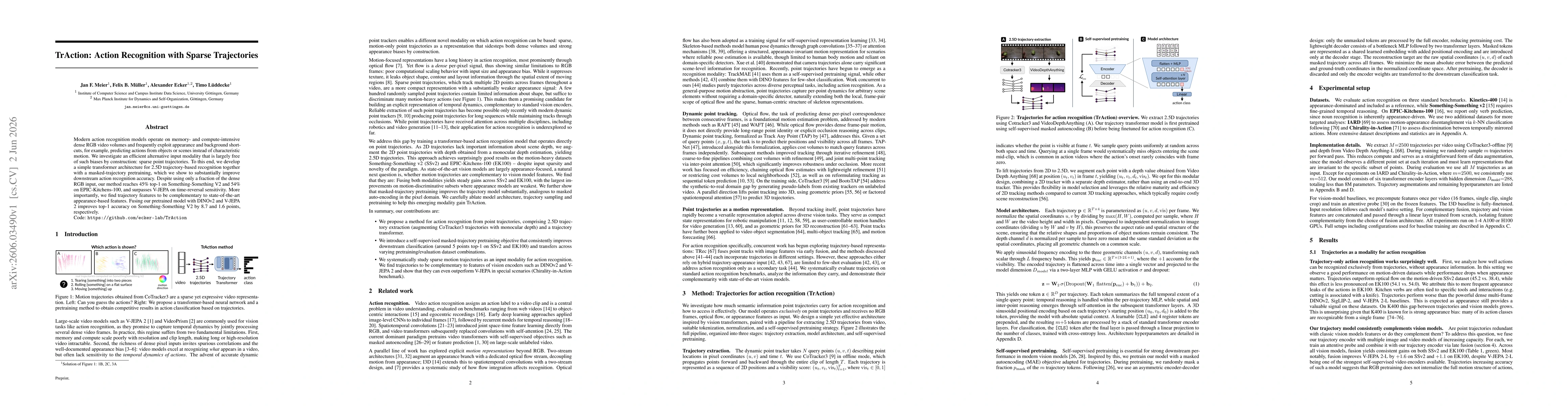 Thumbnail for TrAction: Action Recognition with Sparse Trajectories