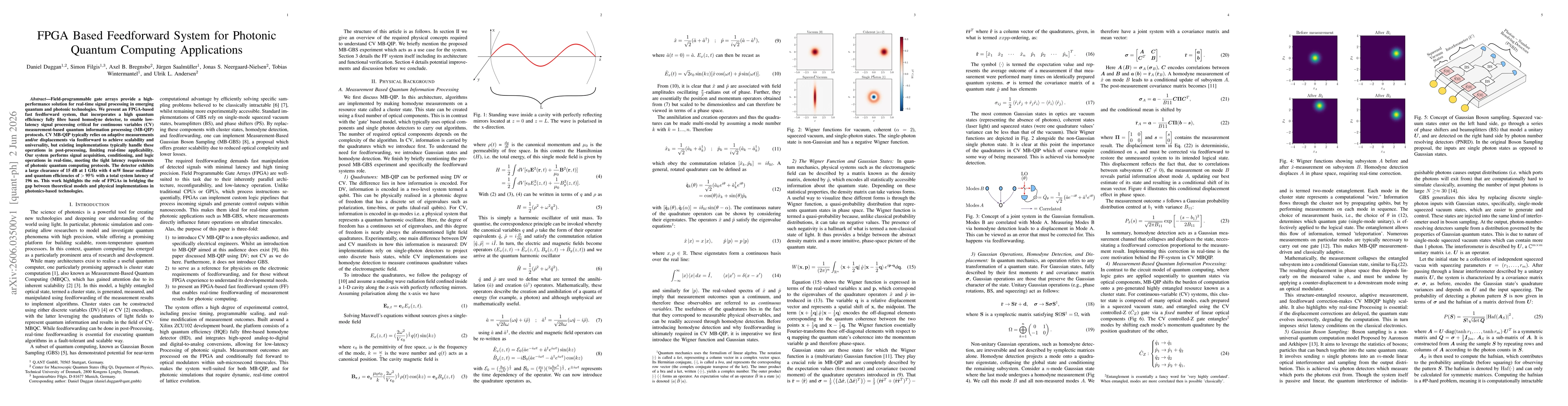 Thumbnail for FPGA Based Feedforward System for Photonic Quantum Computing Applications