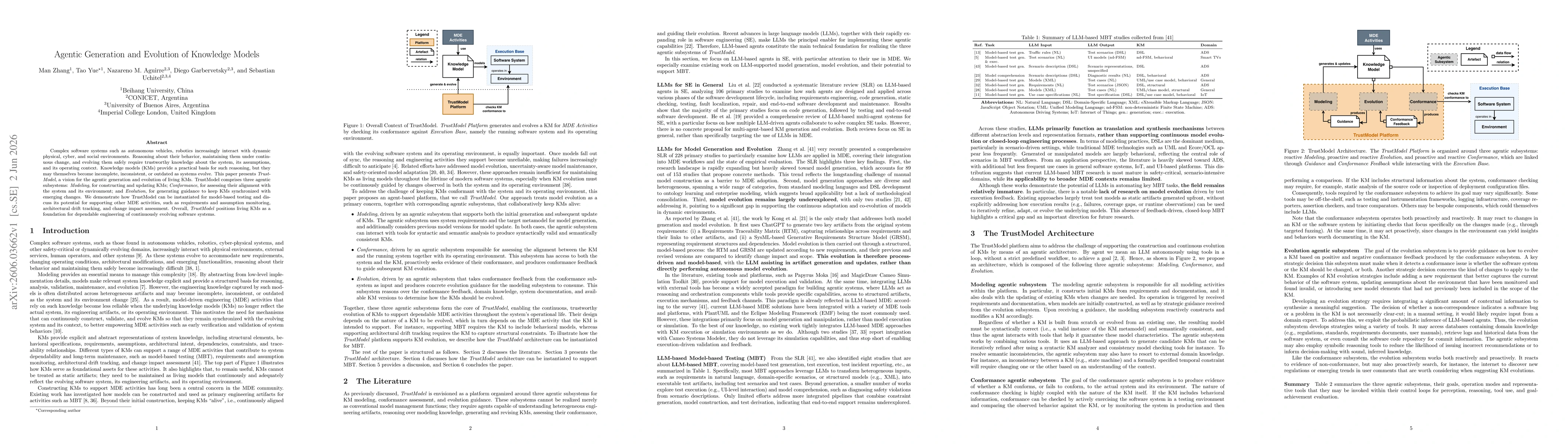 Thumbnail for Agentic Generation and Evolution of Knowledge Models