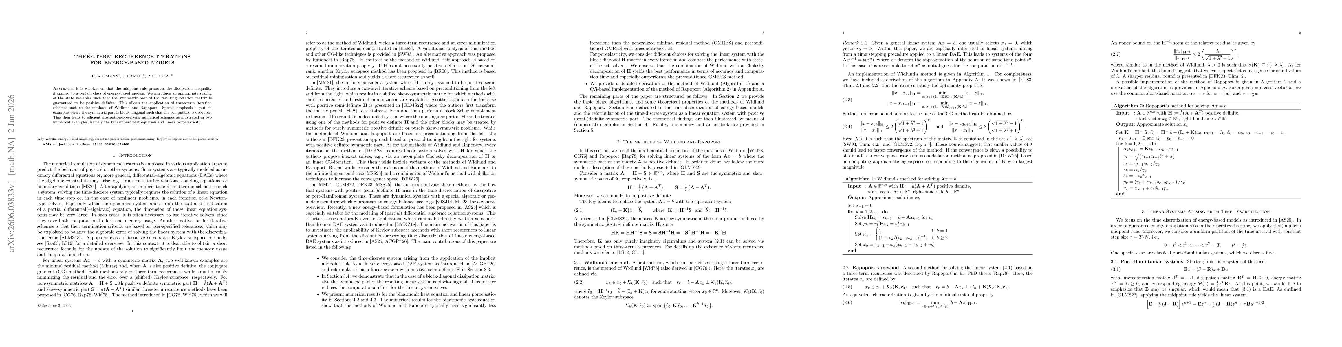 Thumbnail for Three-term recurrence iterations for energy-based models