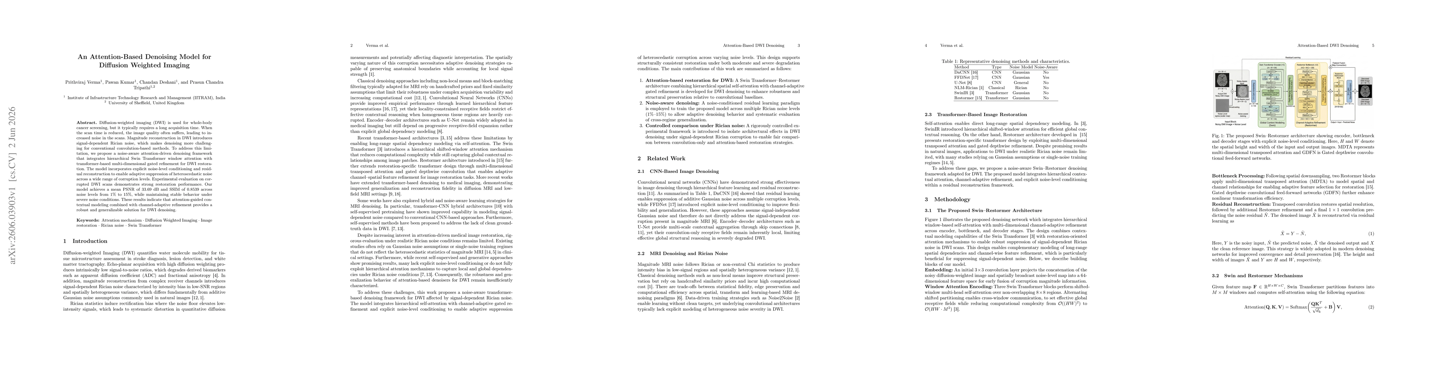 Thumbnail for An Attention-Based Denoising Model for Diffusion Weighted Imaging