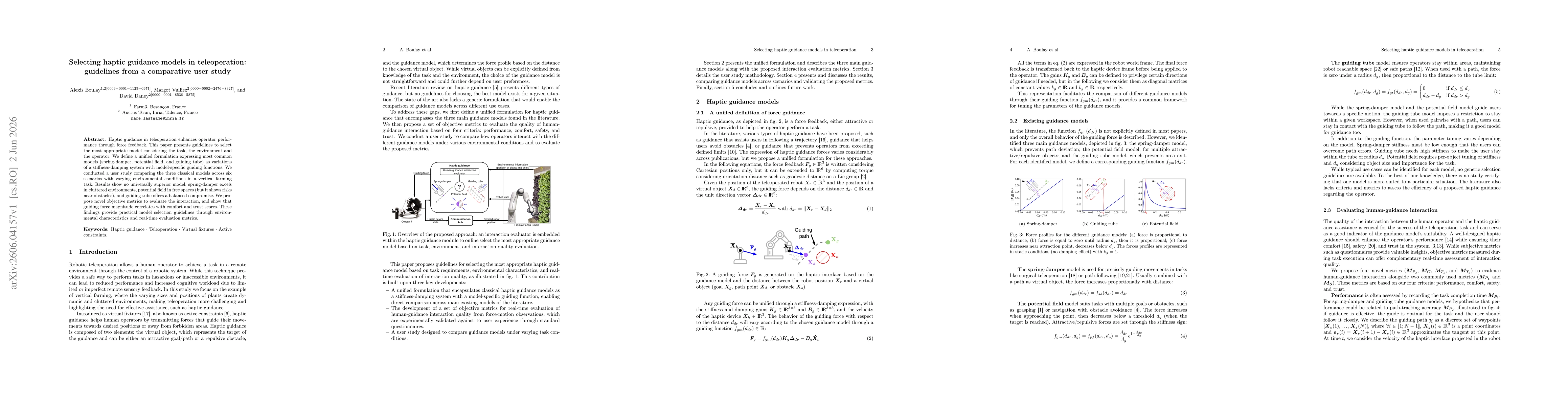 Thumbnail for Selecting haptic guidance models in teleoperation: guidelines from a comparative user study